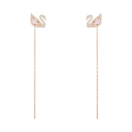 [스와로브스키][롯데면세점]SWAROVSKI 스완 드롭 귀걸이