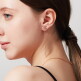 [스와로브스키][롯데면세점]SWAROVSKI 스완 드롭 귀걸이