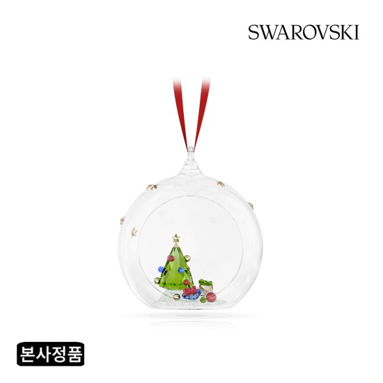 [스와로브스키](본사정품) Holiday Cheers 트리 앤드 기프트 볼 오너먼트 5681633