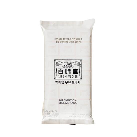 [백미당]백미당 모나카 우유 아이스크림 1개