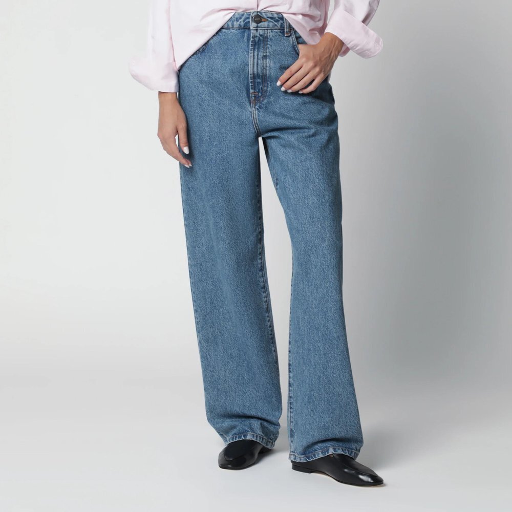 로히 26 F/W 로헤 BRUUN 시그니처 배기 진 헤리티지 블루 820-31-119CO-469 B0052241048