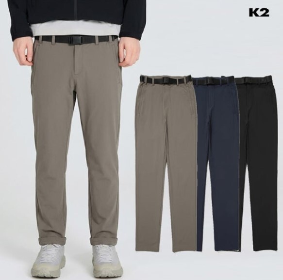 케이투 K2  남성 가을 기능성 등산바지 BOOST_스탠다드 팬츠 골드핏 KMM24393