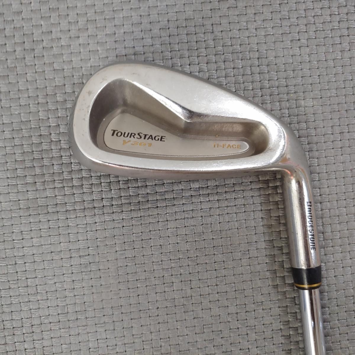 투어스테이지 중고 투어스테이지 V301 TI-FACE 9번 아이언_순정'경량스틸 R