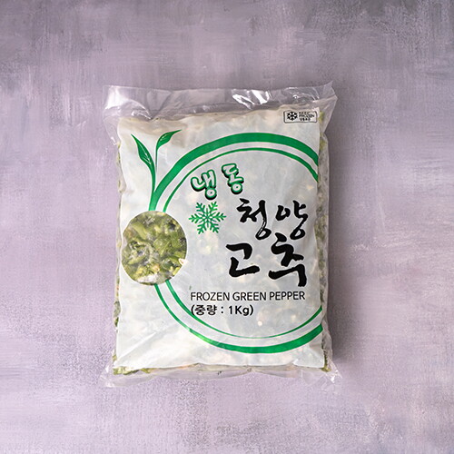 레인보우마켓 (거상무역) 냉동 청양고추 슬라이스 1kg