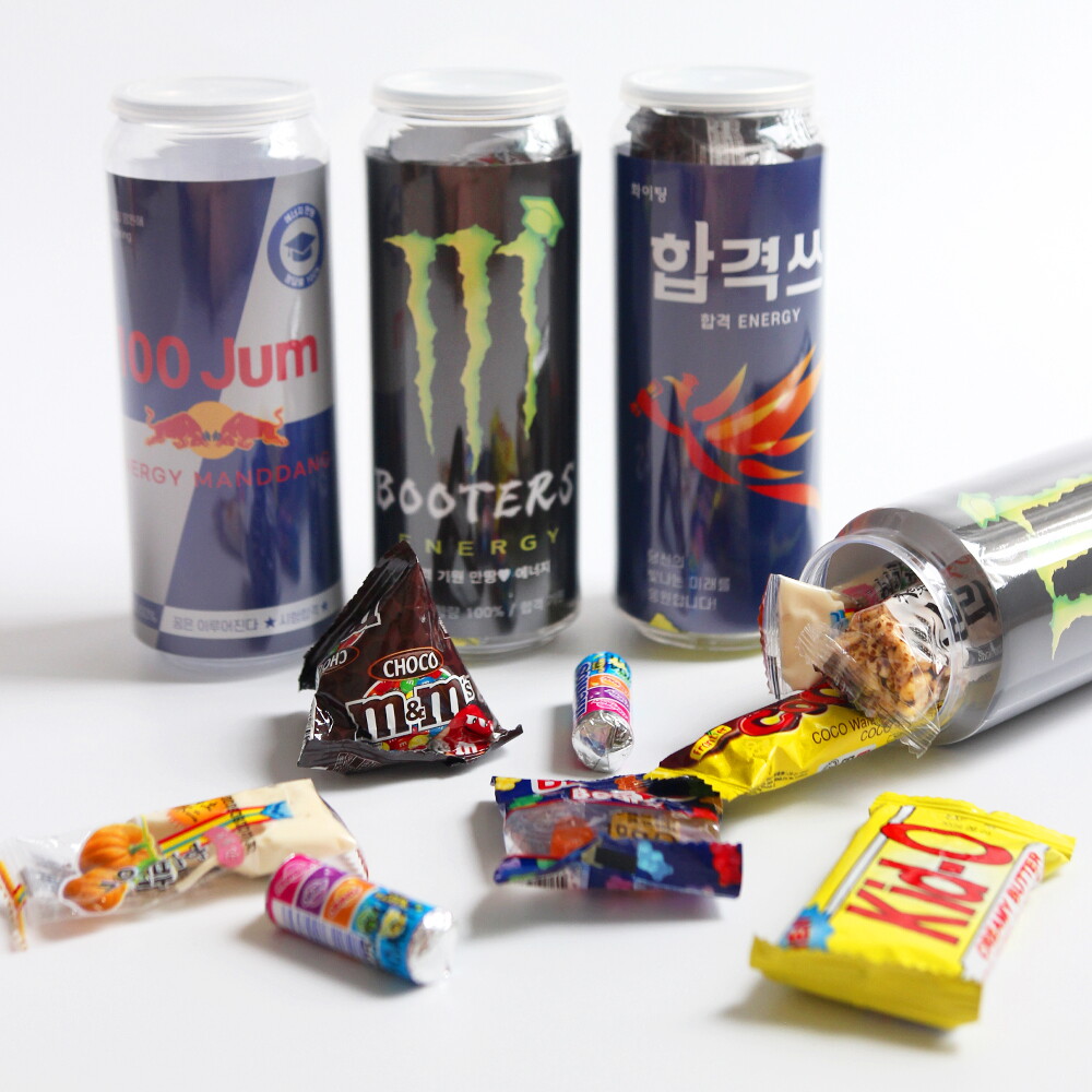 (주)루인 느낌상점 합격 캔 기본ver 수능 응원 선물 수험생 합격 기원 100일 백일 간식 이벤트 세트