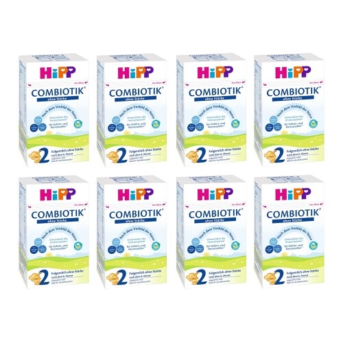 힙 [독일직항]힙 분유 콤비오틱 2단계 무전분 600g 8통세트