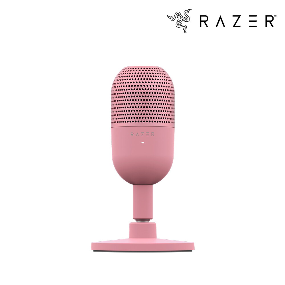 RAZER 레이저 레이저코리아 Seiren V3 Mini Quartz 세이렌 V3 미니 쿼츠 스트리밍 콘덴서 USB 마이크