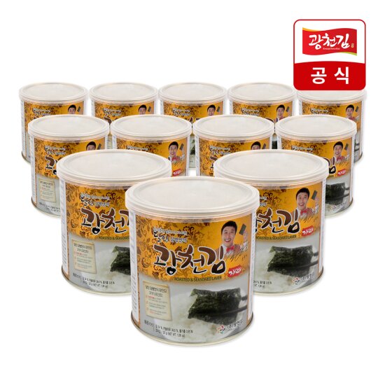 [빠른배송] 달인 김병만의 재래 캔김 (30gX12캔)