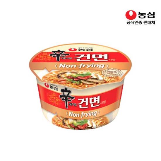 [농심]농심 신라면 건면 사발 16개입