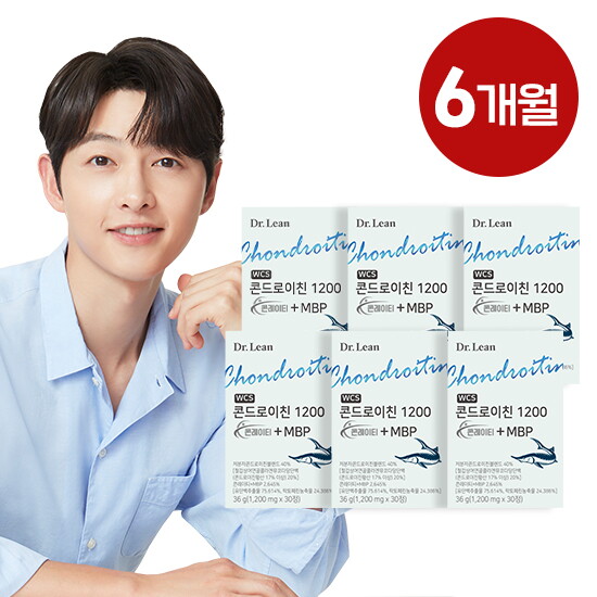 [닥터린]○반값 세일![6개월] 닥터린 콘드로이친 1200 콘레이티+MBP 6박스 (1박스:1,200mgX30정)