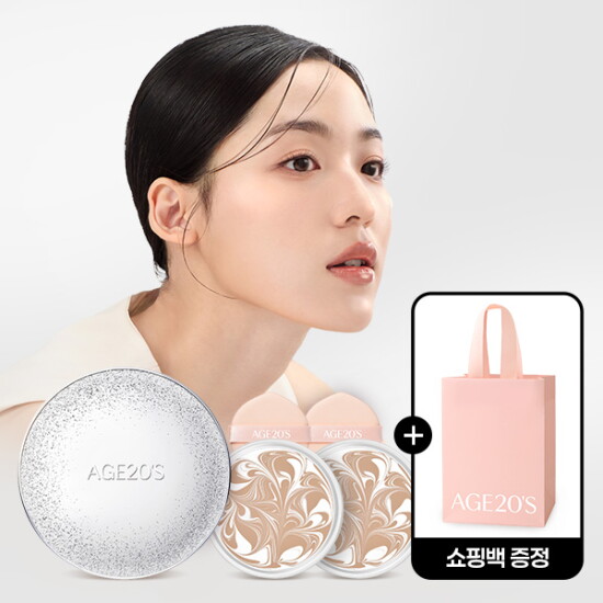 [에이지투웨니스]에이지투웨니스 뉴오리지널 스파클 에디션 화이트 케이스+리필 2개