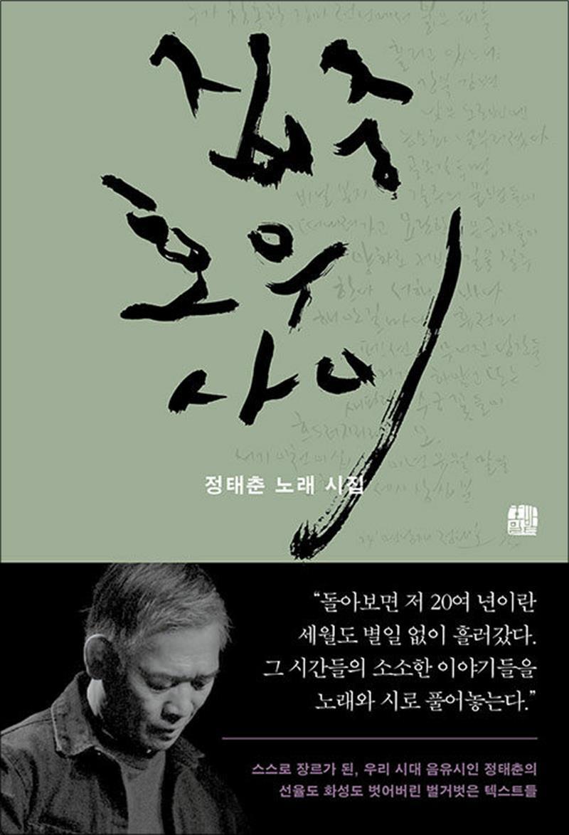 호밀밭 봄봄북스 [봄봄북스] 집중호우 사이 - 정태춘 노래 시집