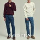 [로던](런칭가 89,000원) 남성 에센셜 스트레이트핏 데님 팬츠 2종