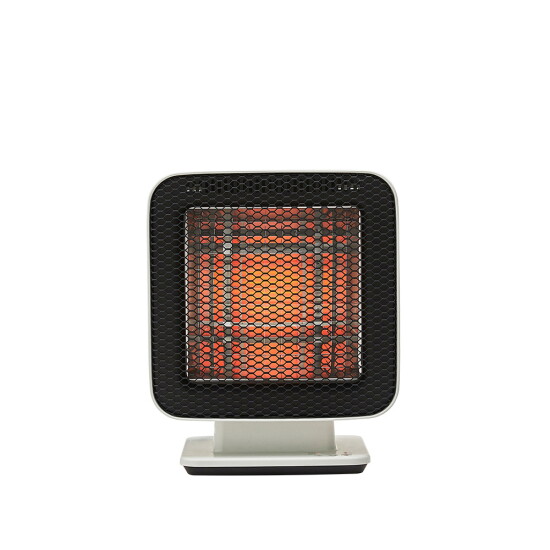 [플러스 마이너스 제로][그레이+그레이] 2024 NEW 리플렉트 에코 히터(REH-400B) + [방송에서만] 전용 정품 파우치
