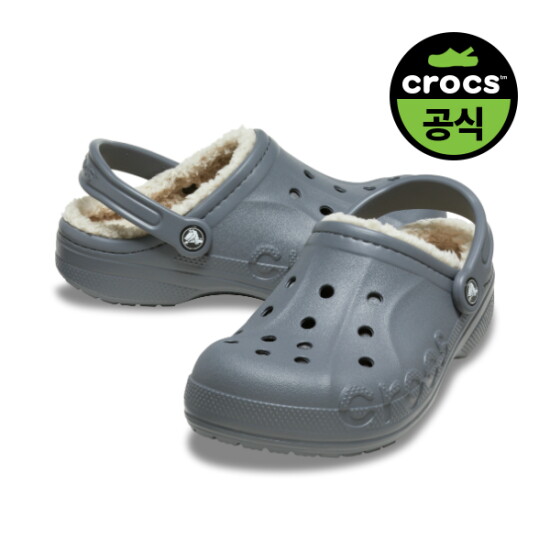 [크록스]크록스공식 성인 BAYA LINED CLOG CHA (25FUCL205969)
