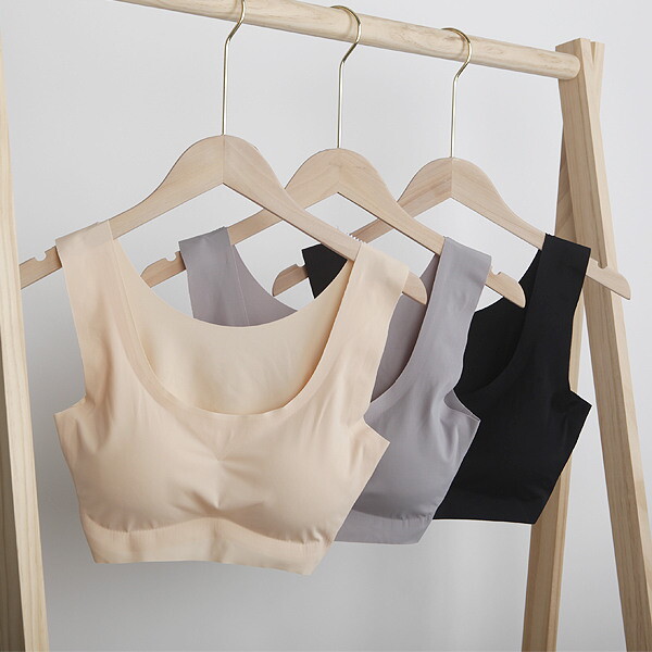 [상세설명참조] 기타 [멜로무드]1 1 멜로무드 심리스 노와이어 무봉제 수면 브라 브라탑