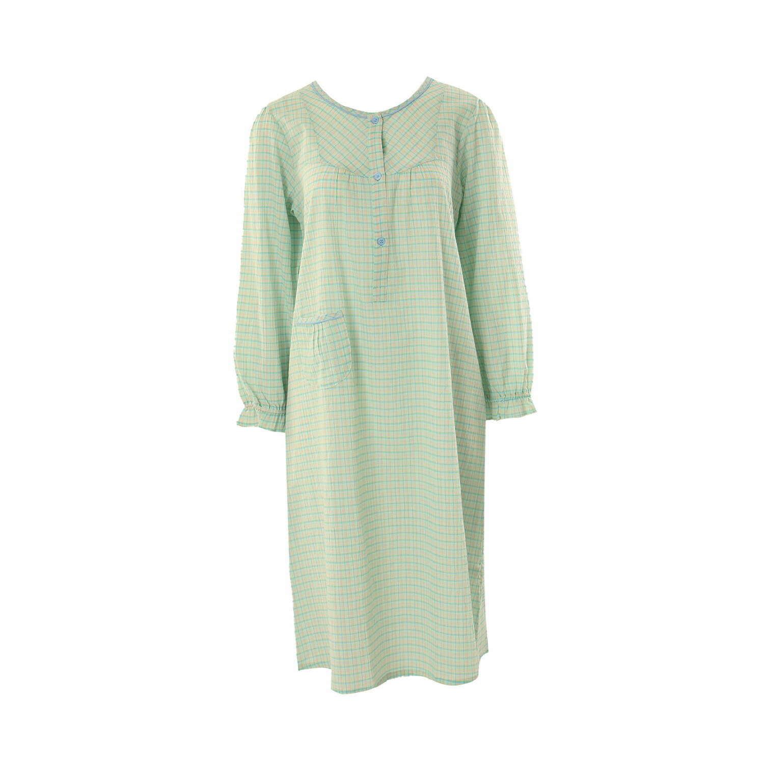 비너스 봄신상면원피스잠옷 면잠옷 비너스원피스 잠옷드레스 체크원피스 VGN4400