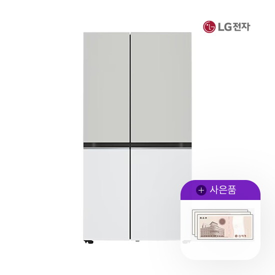 LG전자 [렌탈]LG전자 [렌탈] LG 오브제 베이직 빌트인 냉장고 652L S634MGW12Q 월43000원 5년약정/60개월 의무사용