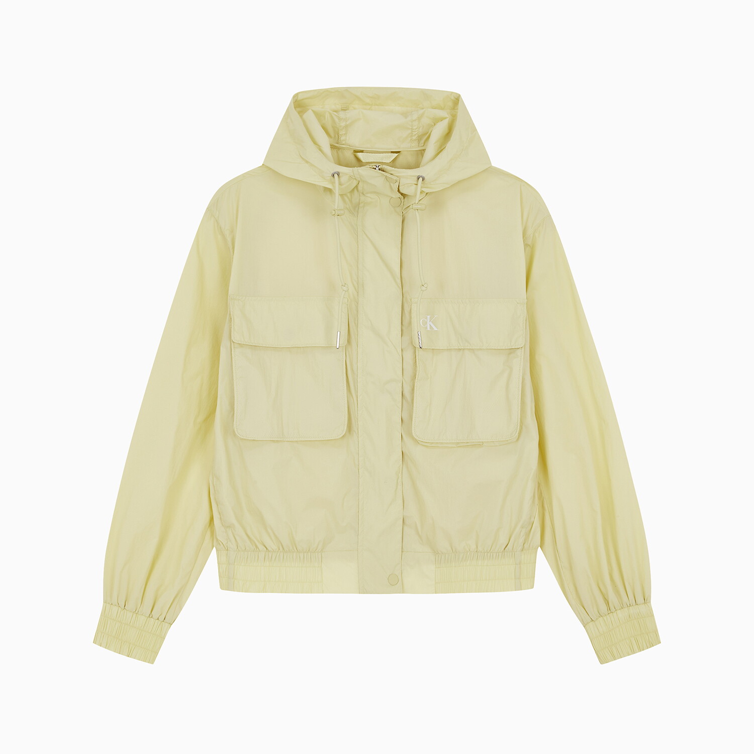 피브이에이치코리아유한회사 캘빈클라인 진 [CK] 여성 크롭 후드 자켓 47B519G RLV