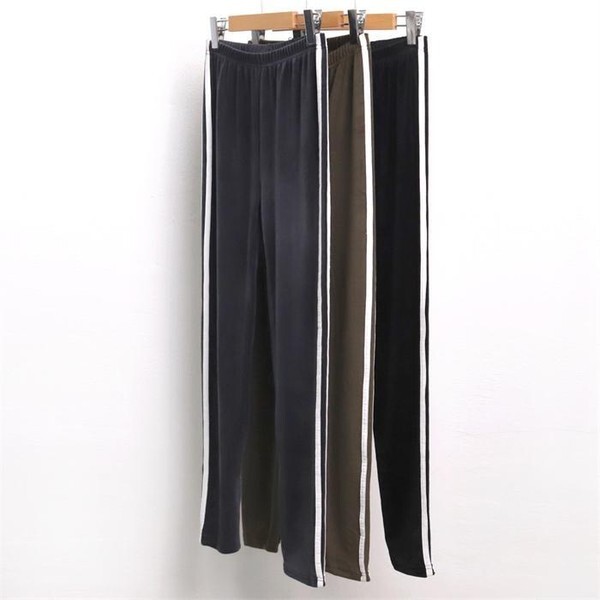 셀러허브(하프클럽) [하프클럽/셀러허브_여성트랜드패션]빅사이즈사랑해요 7510L111 벨로아 배색 레깅스 GO