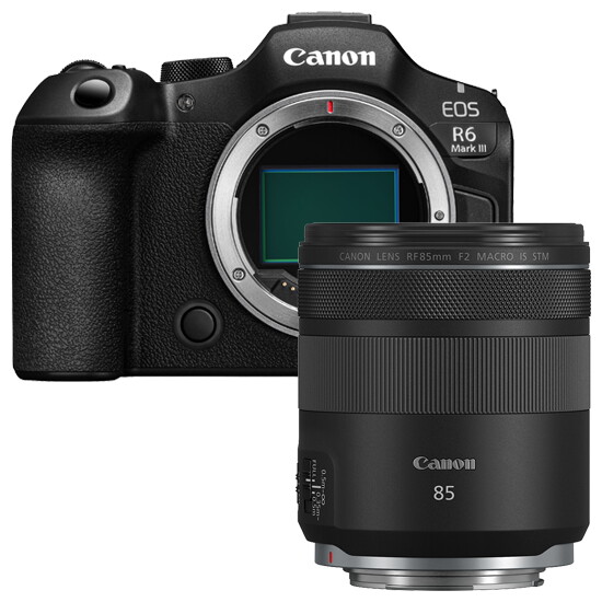 캐논 [캐논][정품] EOS R6 Mark III + RF 85mm F2 MACRO IS STM + 9361가방(숄더백) + 청소도구 + 포켓융