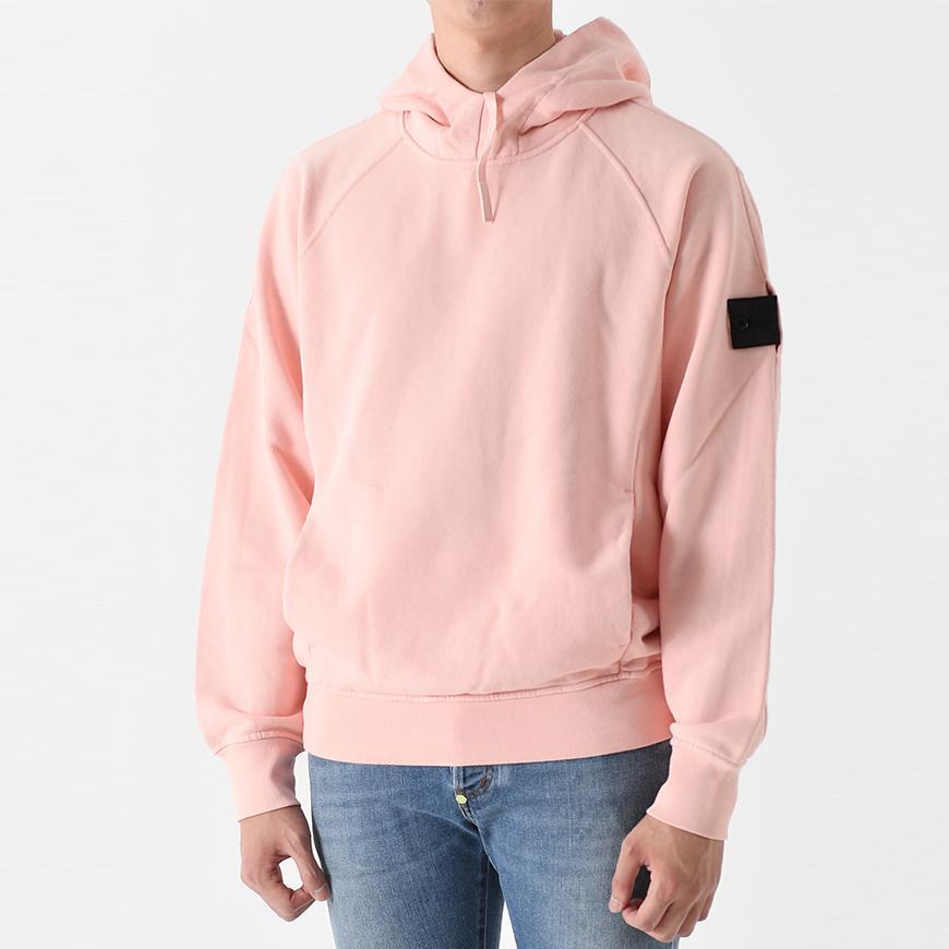 STONE ISLAND 스톤아일랜드 스톤아일랜드 쉐도우프로젝트 60219 후드티셔츠 핑크