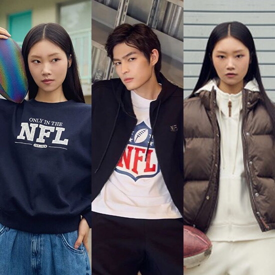 [NFL] 신규 브랜드 런칭! NFL 미리주문 쿠폰 15% 할인🎁 맨투맨 / 패딩셋업