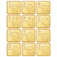 [아시아골드][아시아골드] 십이지신 스퀘어 골드바 3.75g