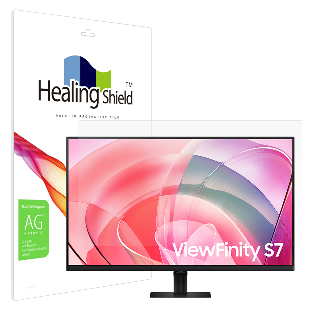 힐링쉴드 삼성 고해상도 뷰피니티 S7 S70D LS32D703EA 저반사 액정보호필름
