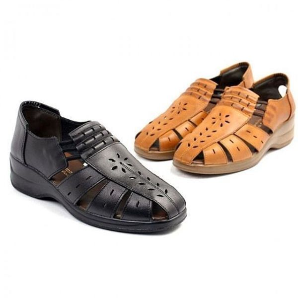 에이치플러스몰 [하프클럽/에이치플러스몰]여성 샌들 포트 푹신한 컴 키높이 효도 통굽