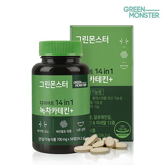 [그린몬스터]다이어트 14in1 녹차카테킨+