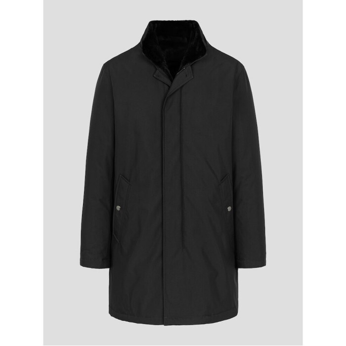 로가디스 [로가디스] 폴리 풀 퍼 코트  블랙 (RY5X38P075)