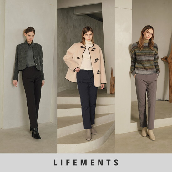 [라이프먼츠]■ 라이프먼츠 25FW 여성 씬클라우드 패딩 기모 팬츠 3종