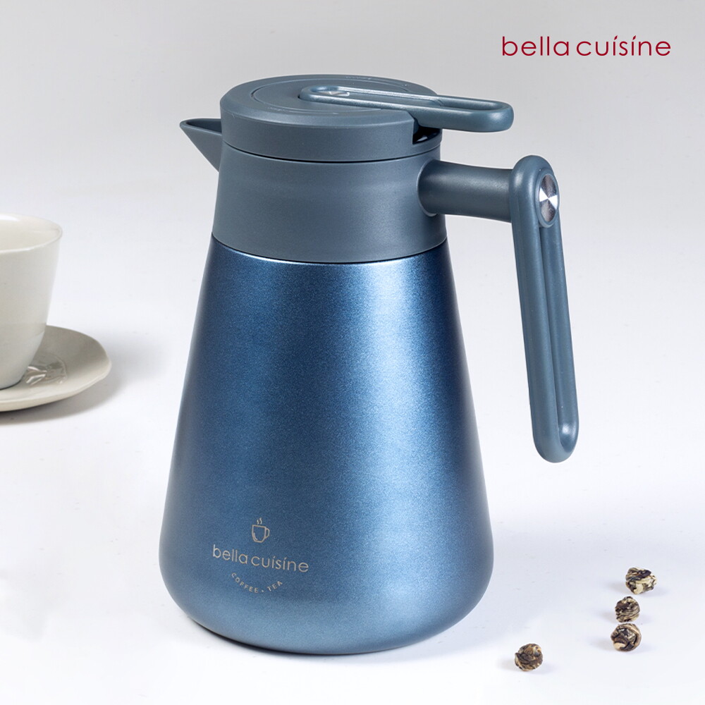 벨라쿠진 티 필터 커피 서버 주전자 블루 700ml