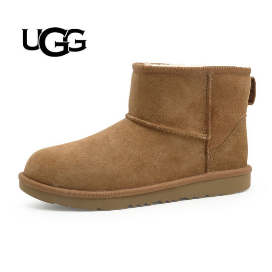 [어그]어그 UGG 클래식 미니 2 K 체스트넛 스웨이드 여성 방한 부츠 (1017715K-CHE)