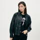 [플라스틱아일랜드](C)하이넥 페이크레더 점퍼 PR2WZ362