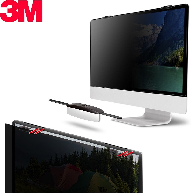 3M 3M 정보 보안 필름 모니터 거치식 전체화면용 27형 16:9 비율 PF270W9EM