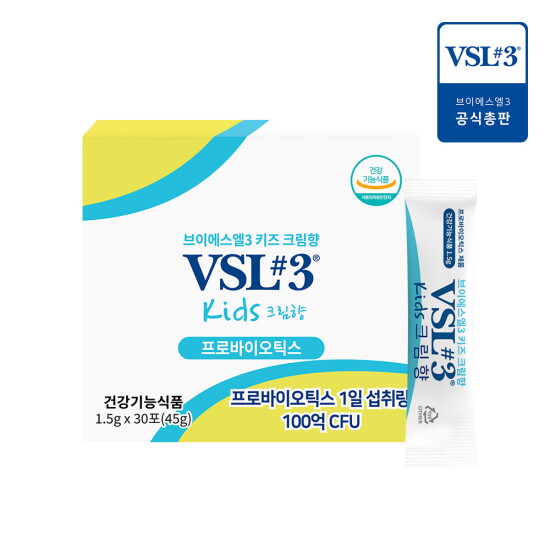 [브이에스엘][VSL#3] 브이에스엘3 키즈크림향 생유산균 30포 1개