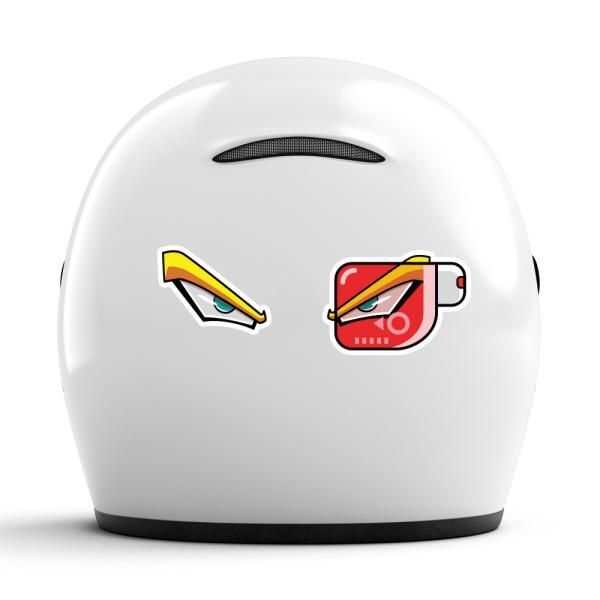 교보문고 뭉키데코 고휘도 차량스티커 HES 045 전투력 01