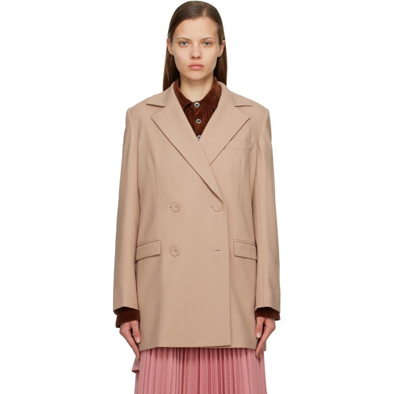 ANNA QUAN 안나 콴 안나 콴 탠 알레산드라 블레이저 231542F057000