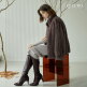 [유로컬렉션]유로컬렉션 휘메일 풀스킨 밍크 터틀넥 집업