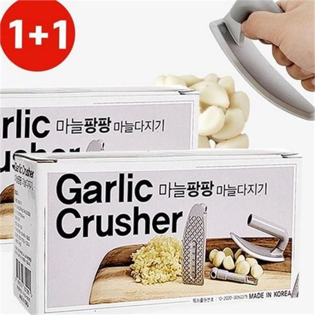 탑슬라이스 셀럽하우스 간 마늘 다지기 마늘 으깨기 국산 주방용 간편 휴대용 요리 분쇄기 제조기 손잡이 착즙기 다진