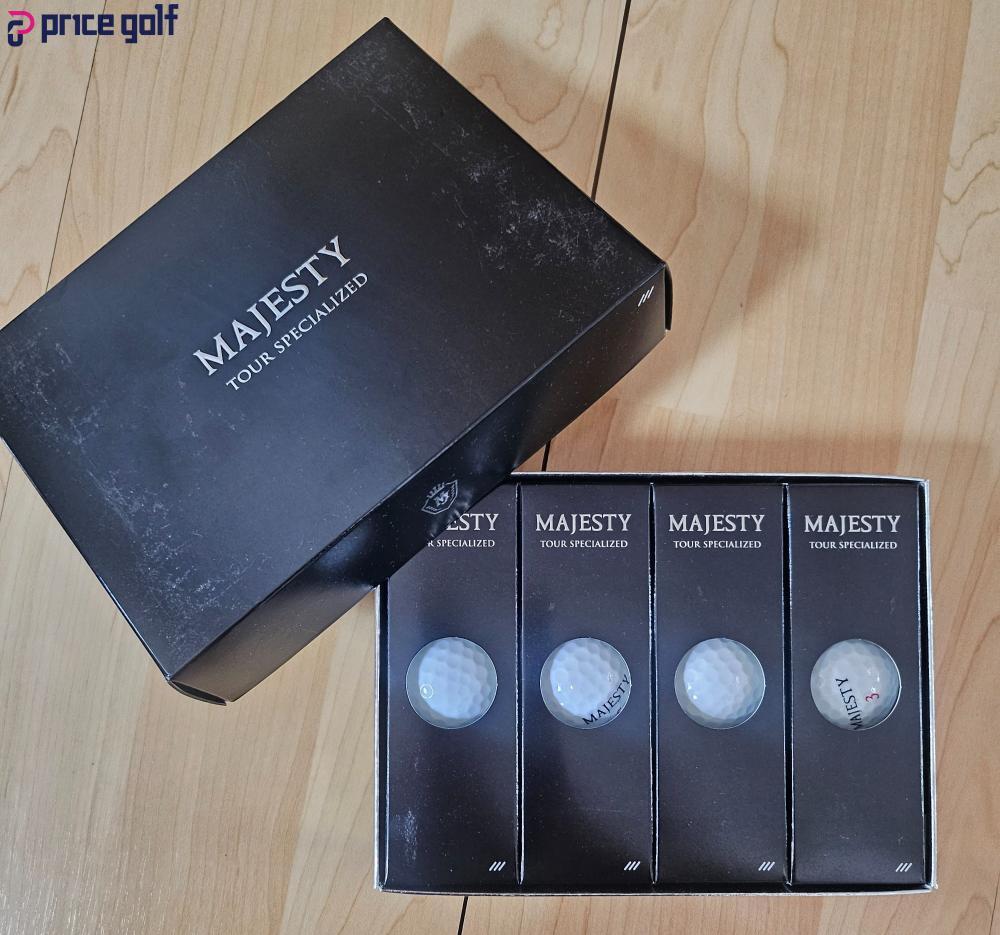 MAJESTY 기타 중고 마제스티 투어 스페셜라이즈드 우레탄 3피스 골프공 1더즌