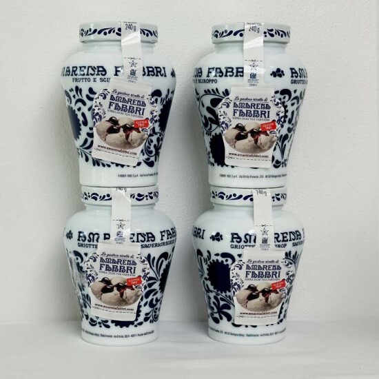 [파브리][고든램지 픽!]FABBRI 아마레나 블랙체리 청 600g, 4개