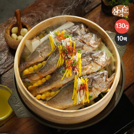 ㅁ심영순 선생님의 부세 찜보리굴비 130g(27-30cm) * 10팩