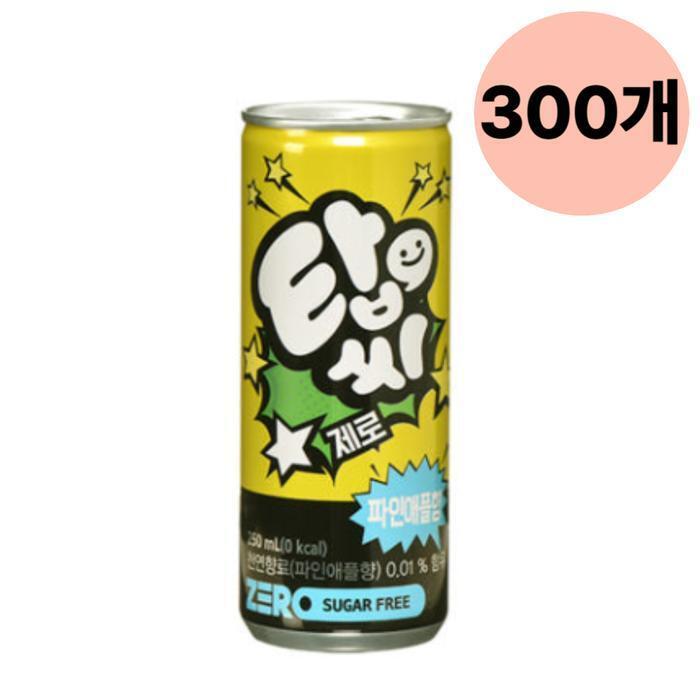 일화 셀러허브 식품 일화 탑씨 제로 파인향 탄산 음료 250ml 300개