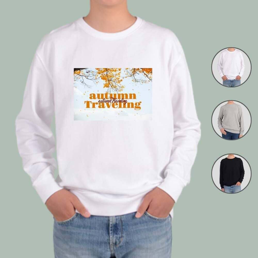 오너클랜 ATOGATO 단풍 낙엽 풍경 가을여행 3 맞춤 맨투맨