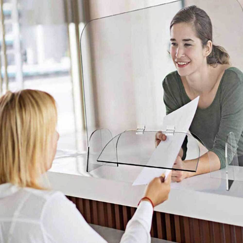 에이치플러스몰 투명 아크릴 칸막이 가림막창구 방역 물품 개인위생