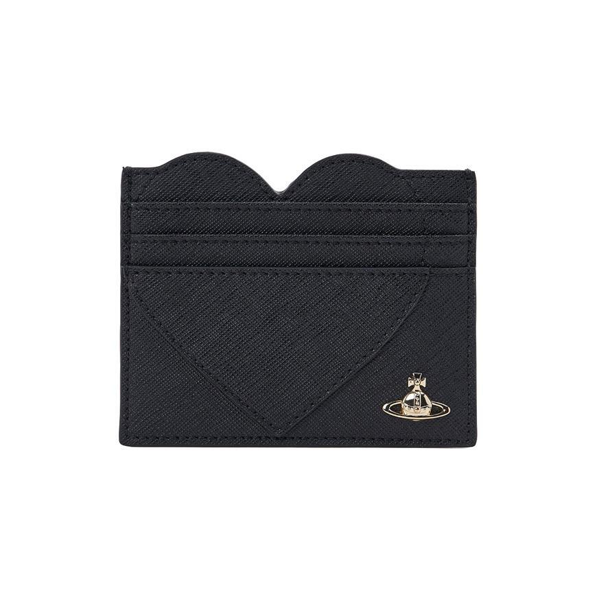VIVIENNE WESTWOOD 비비안웨스트우드 [비비안 웨스트우드] FW25 여성 사피아노 하트 카드지갑 5403000MW S0021 N402