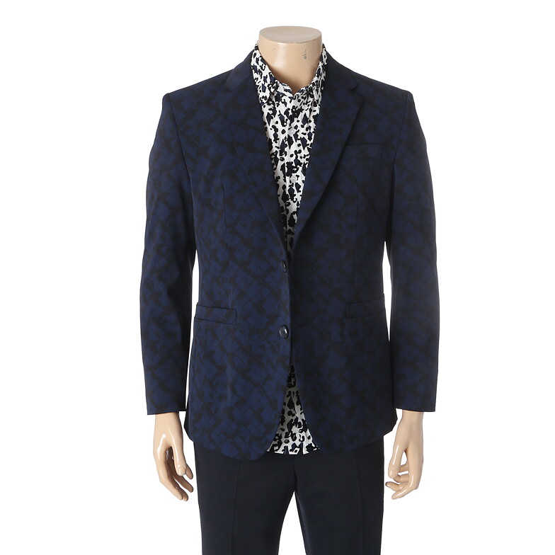 레드옥스 2021 S/S(레드옥스/롯데광복점)캐주얼 간절기 스판 콤비자켓(R211JK904-NYB)